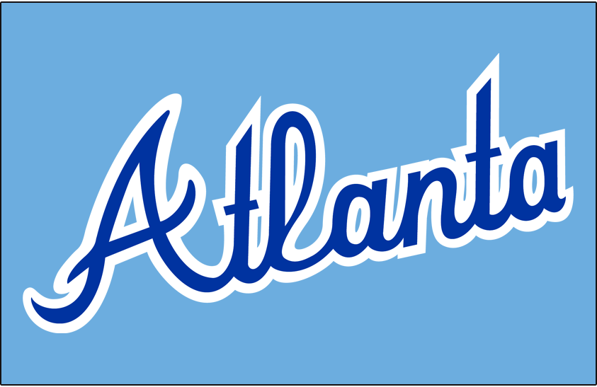 Atlanta Braves 1981-1986 Jersey Logo iron on transfers for fabric